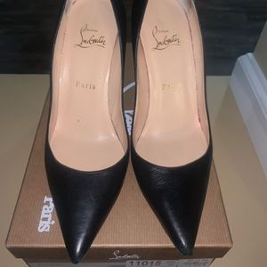 Christian Louboutin So Kate 120 leather pumps